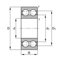 Подшипник шариковый радиальный двухрядный 4203 B TNG NSK 68861 - фото 88509 Подшипник шариковый радиальный двухрядный 4203 B TNG NSK 68861 - фото 88509