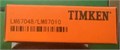 Подшипник TIMKEN LM67048/LM67010 63898